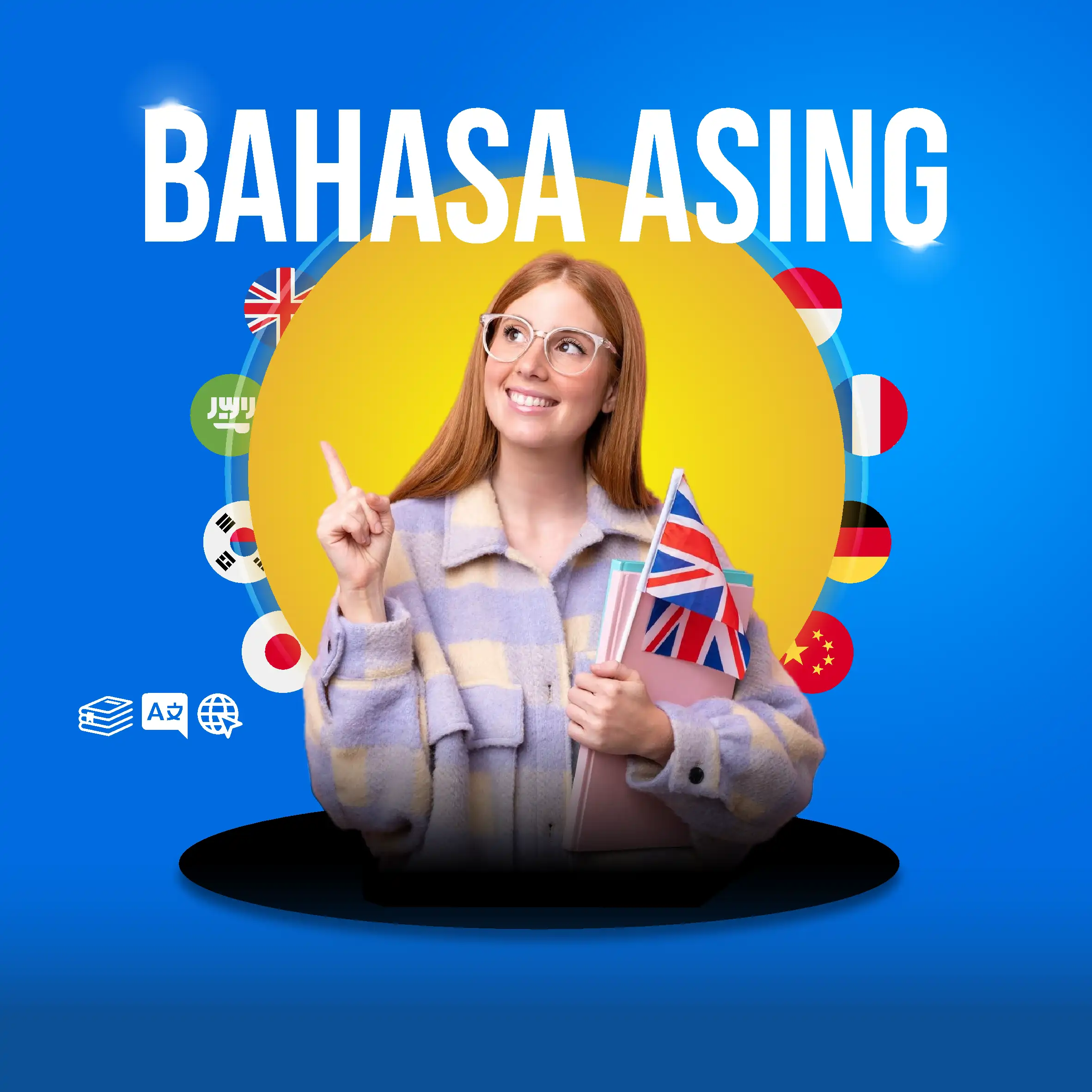 Guru les privat Bahasa Asing ke rumah dan online